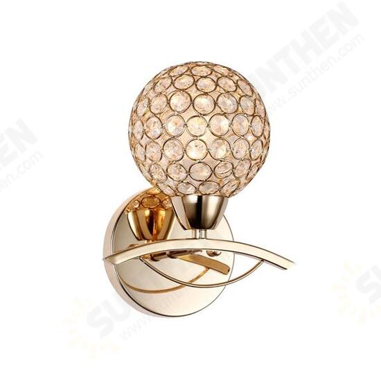 Modern Crystal Wall Lamp Fixture for Home Bedroom Living Room Decoration Modern Crystal Wall Lamp Fixture for Home Bedroom Living Room Decoration