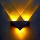 Modern High Power 3W LED Triangle Decoration Wall Light Sconce Spot