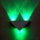 Modern High Power 3W LED Triangle Decoration Wall Light Sconce Spot