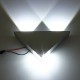 Modern High Power 3W LED Triangle Decoration Wall Light Sconce Spot