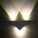 Modern High Power 3W LED Triangle Decoration Wall Light Sconce Spot