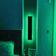 Modern Minimalist RGB LED Symphony Wall Lamp Bedroom Living Room Bedside Atmosphere Lamp with Remote Control