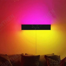 Modern Minimalist RGB LED Symphony Wall Lamp Bedroom Living Room Bedside Atmosphere Lamp with Remote Control Modern Minimalist RGB LED Symphony Wall Lamp Bedroom Living Room Bedside Atmosphere Lamp with Remote Control