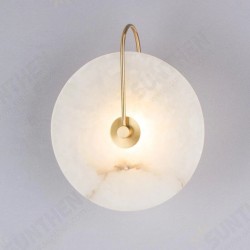 Modern Sconces Lamp Wall Lights Marble Lampshade LED Lighting Fixture for Home Decor bedroom Lamps Black Gold Base Modern Sconces Lamp Wall Lights Marble Lampshade LED Lighting Fixture for Home Decor bedroom Lamps Black Gold Base