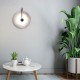 Modern Sconces Lamp Wall Lights Marble Lampshade LED Lighting Fixture for Home Decor bedroom Lamps Black Gold Base