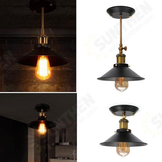 Retro Industrial E27 Wall Sconce Light Vintage Hang Pendant Ceiling Lamp