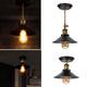 Retro Industrial E27 Wall Sconce Light Vintage Hang Pendant Ceiling Lamp