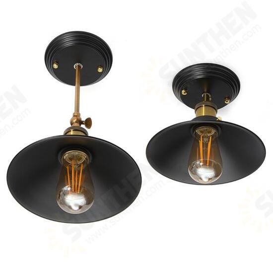 Retro Industrial E27 Wall Sconce Light Vintage Hang Pendant Ceiling Lamp