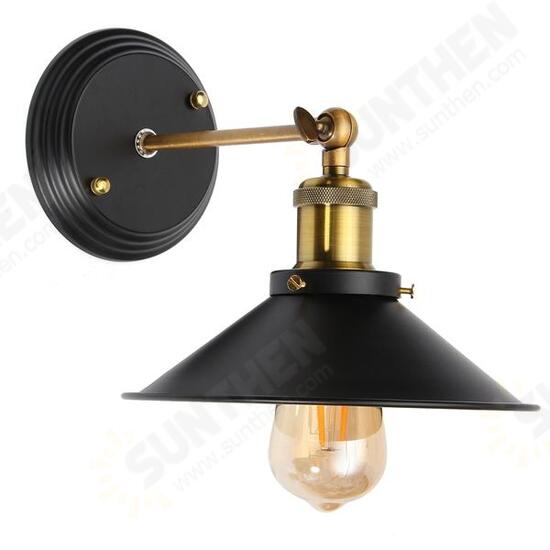 Retro Industrial E27 Wall Sconce Light Vintage Hang Pendant Ceiling Lamp