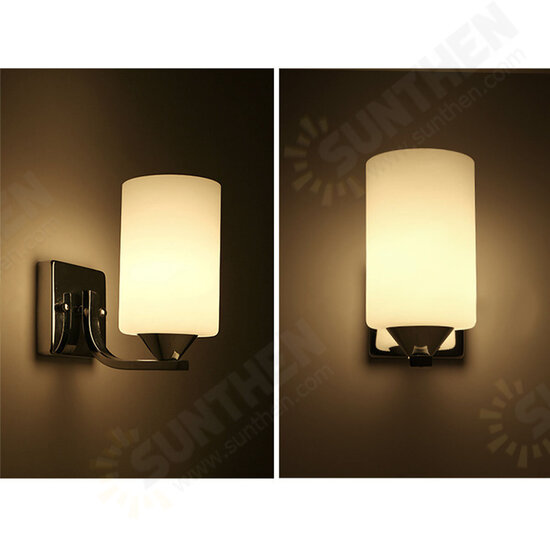 Single Head Simple Wall Lamp Without Bulb With Power Switch Cord 20*10CM Suitable For Bedroom Kitchen Restaurant Bar