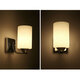 Single Head Simple Wall Lamp Without Bulb With Power Switch Cord 20*10CM Suitable For Bedroom Kitchen Restaurant Bar