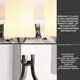 Single Head Simple Wall Lamp Without Bulb With Power Switch Cord 20*10CM Suitable For Bedroom Kitchen Restaurant Bar