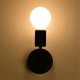 Vintage Industrial Wall Lamp Lighting Indoor Bedside Bulb Holder Decor