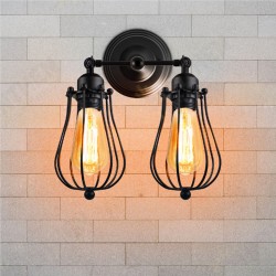 Vintage Industrial Wall Light Mounted Sconce Iron Retro Lamp Fixture Room Decor Vintage Industrial Wall Light Mounted Sconce Iron Retro Lamp Fixture Room Decor