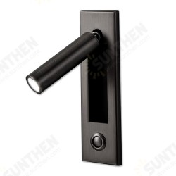 Led Bedroom Lamp Headboard Wall Light Sconce bedside Reading Light Recessed Push Switch Wall Lamps Hotel Bed Side Led Bedroom Lamp Headboard Wall Light Sconce bedside Reading Light Recessed Push Switch Wall Lamps Hotel Bed Side