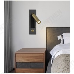 Led Wall Light Night Reading Book Lamp Bed Headboard Lights For Hotel Bedside Lamp Push Switch Chip 220V Led Wall Light Night Reading Book Lamp Bed Headboard Lights For Hotel Bedside Lamp Push Switch Chip 220V