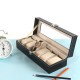 2/3/6/12 Slot Watch Boxes PU Leather Watch Storage Display Box