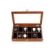 12 Slots Wooden with Skylight Watch Box Jewellery Display Collection Storage Box
