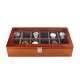 12 Slots Wooden with Skylight Watch Box Jewellery Display Collection Storage Box