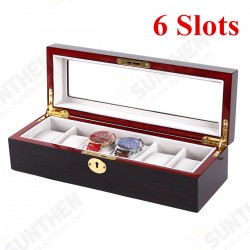 6/10/12/20 Slot Watch Display Wood Jewelry Storage Organizer Watch Box 6/10/12/20 Slot Watch Display Wood Jewelry Storage Organizer Watch Box