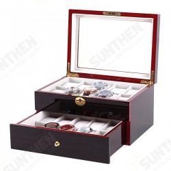 6/10/12/20 Slot Watch Display Wood Jewelry Storage Organizer Watch Box 6/10/12/20 Slot Watch Display Wood Jewelry Storage Organizer Watch Box