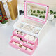 Wooden Jewellery Storage Box Multifunctional Solid Wood Jewelry Watch Box