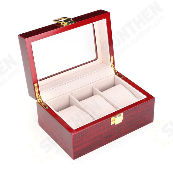 Wooden Watch Box Display Box Jewelry Box Storage Box Six Grid Three Grid