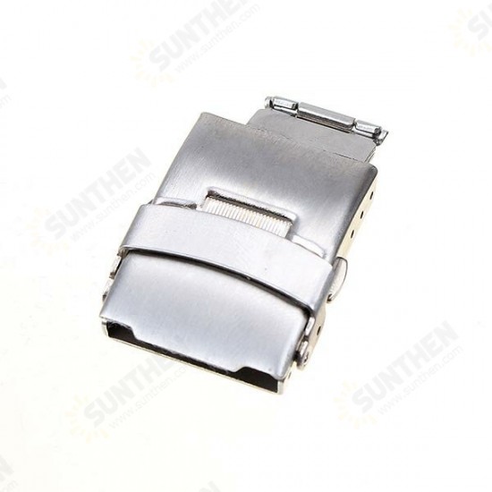 Stainless Steel Double Press Watch Butterfly Double Snap Button