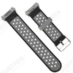 22mm Replacement Breathable Round Hole Silicone Watch Strap For FITBIT IOINIC 22mm Replacement Breathable Round Hole Silicone Watch Strap For FITBIT IOINIC