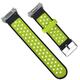 22mm Replacement Breathable Round Hole Silicone Watch Strap For FITBIT IOINIC