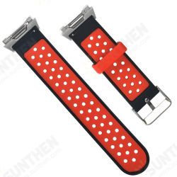 22mm Replacement Breathable Round Hole Silicone Watch Strap For FITBIT IOINIC 22mm Replacement Breathable Round Hole Silicone Watch Strap For FITBIT IOINIC