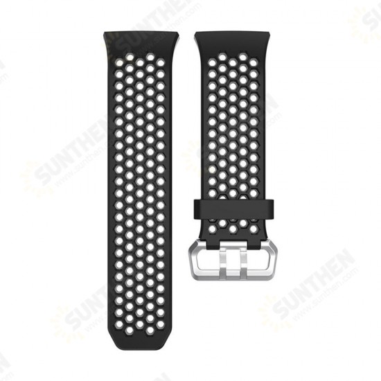 22mm Small Size Watch Band Silicone Strap Replacement for Fitbit Ionic Smart Watch