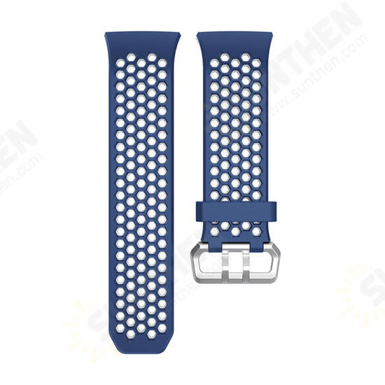 22mm Small Size Watch Band Silicone Strap Replacement for Fitbit Ionic Smart Watch