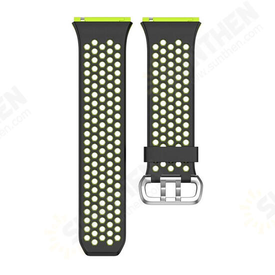 22mm Small Size Watch Band Silicone Strap Replacement for Fitbit Ionic Smart Watch