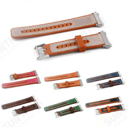 22mm Watch Band Genuine Leather Plus Silicone Starp Replacement for Fitbit Blaze Smart Watch 22mm Watch Band Genuine Leather Plus Silicone Starp Replacement for Fitbit Blaze Smart Watch