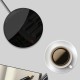 55℃ Constant Temperature Cup Heating Mat 18W Two Gear Touch Control Electric Tea Warmer 8H Automatic Power Off Protection for Home Office Travel