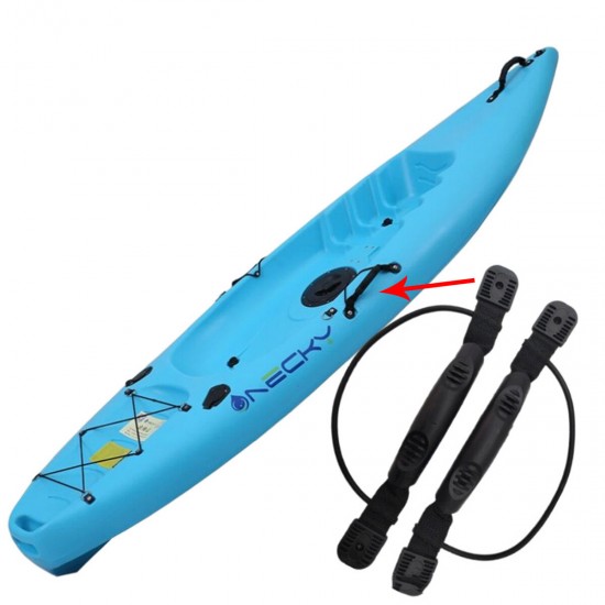 1 Pair Canoe Boat Kayak Side Mount Carry Handle Set Tool