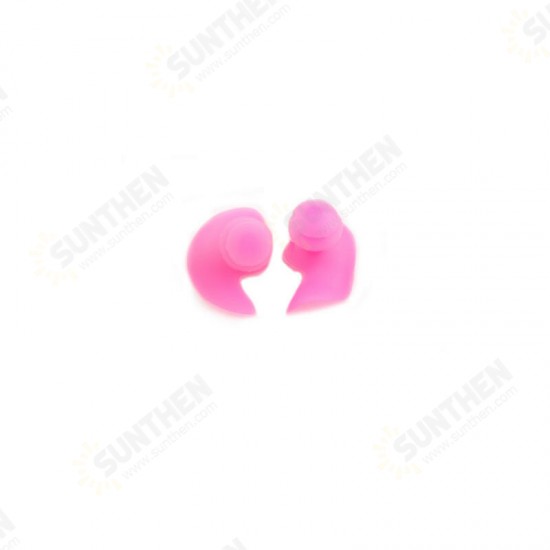 1 Pair Swimming Earplugs Professional Waterproof Silicone Ear Plugs Diving Swimming Surfing for Adult Kids