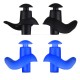 1 Pair Swimming Earplugs Waterproof Reusable Silicone Ear Plugs Showering Bathing Surfing Snorkeling for Adults