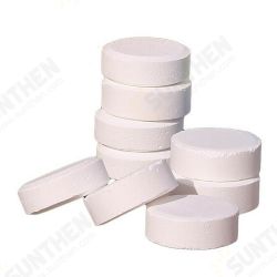 100 Pcs Swimming Pool Chlorine Tablets High Content Chlorine Effervescent Sanitizing Tablet Cleaning for Swimming Pool 100 Pcs Swimming Pool Chlorine Tablets High Content Chlorine Effervescent Sanitizing Tablet Cleaning for Swimming Pool