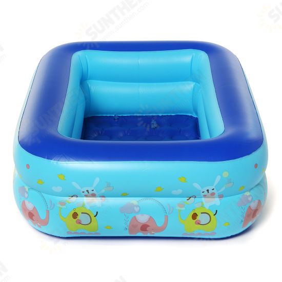 120/130/150CM Inflatable Swimming Pool Kids Adult Summer Bathtub PVC Family Water Toy