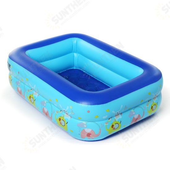 120/130/150CM Inflatable Swimming Pool Kids Adult Summer Bathtub PVC Family Water Toy