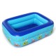 120/130/150CM Inflatable Swimming Pool Kids Adult Summer Bathtub PVC Family Water Toy