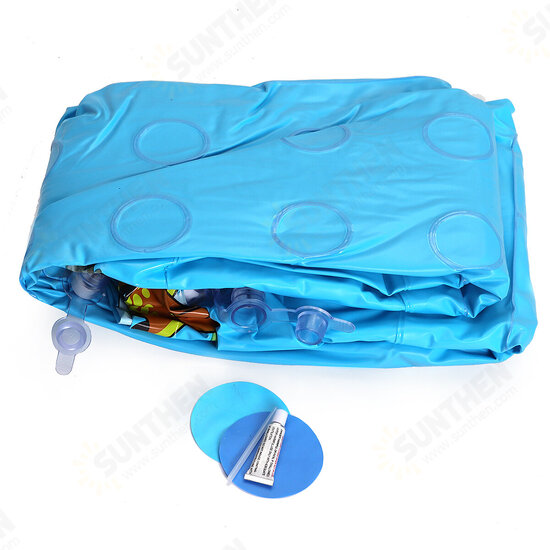 120/130/150cm Inflatable Swimming Pool Family Bathing Tub Playing Pool Outdoor Indoor Garden