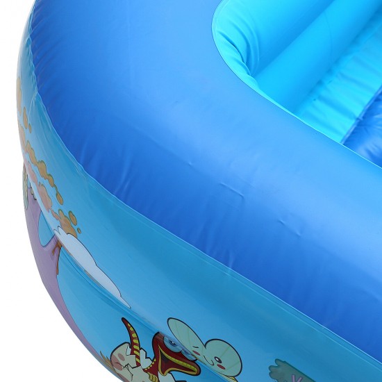 120/130/150cm Inflatable Swimming Pool Family Bathing Tub Playing Pool Outdoor Indoor Garden