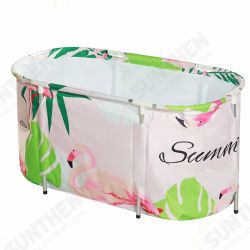 120/140cm Foldable Bathtub Adult Large Bath Sauna Barrel Household Tub Outdoor Hotel Home 120/140cm Foldable Bathtub Adult Large Bath Sauna Barrel Household Tub Outdoor Hotel Home