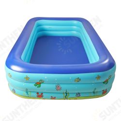 120x72x24inch Family Inflatable Swimming Pool Outdoor Garden Ground Swimming Pool with Filter Pump 120x72x24inch Family Inflatable Swimming Pool Outdoor Garden Ground Swimming Pool with Filter Pump