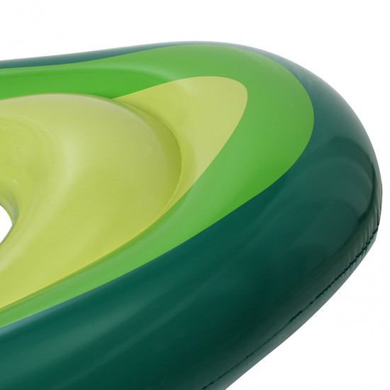 125x160x36cm PVC Giant Inflatable Avocado Pool Float Swimming Ring Swimming Pool Floats Rings Swim Circle