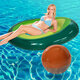 125x160x36cm PVC Giant Inflatable Avocado Pool Float Swimming Ring Swimming Pool Floats Rings Swim Circle