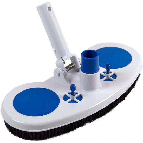 13.5Inch Floor Brush Pool Vacuum Cleaner Cleaning Tool ABS Suction Head Fountain Vacuum Cleaner Swimming Pool Accessories